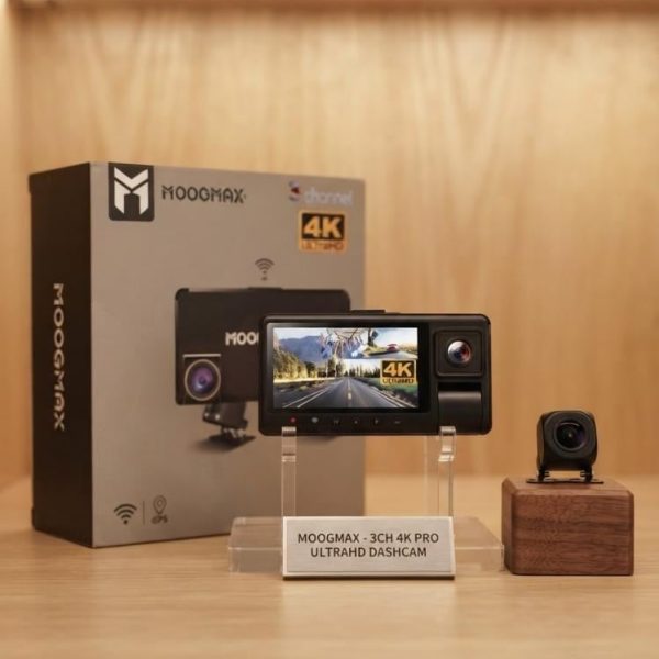 جهاز داش كام 4K ثلاثي القنوات من موج ماكس (MOOGMAX MX-DR007)